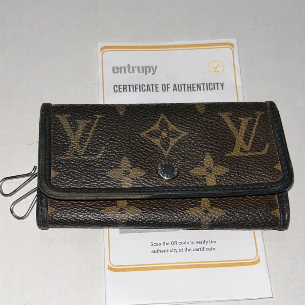 Louis Vuitton Brown Monogram Key Holder